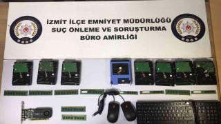 İşyerinden hırsızlık yapan 6 şahıs yakalandı