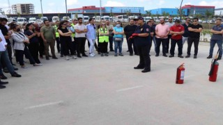 İtfaiye ve AFADdan İMES OSBde tatbikat