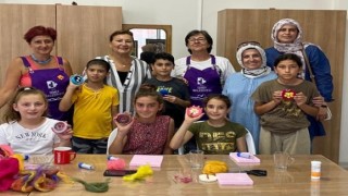 İZGİM Çocuk Atölyelerine miniklerden yoğun ilgi