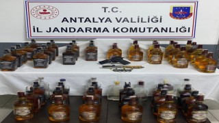 Jandarmadan sahte içki operasyonu