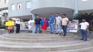 Kadın muhtardan belediyeye hizmet çağrısı