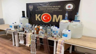 Kahramanmaraşta sahte alkol operasyonu