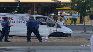 Kahramanmaraşta trafik kazası: Kadın sürücü hayatını kaybetti