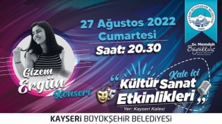 Kale İçi Kültür Sanat Etkinlikleri Kayserililerle buluşmaya devam ediyor