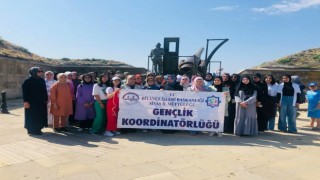 Kampa katılan öğrenciler geziyle ödüllendirildi