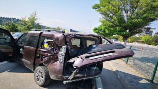 Karabükte trafik kazası: 1 yaralı