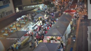Karacasuda belediye ihalesi öksüz, festival çadırları ise boş kaldı