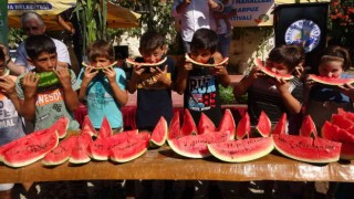 Karpuz Festivali renkli görüntülere sahne oldu, en ağır karpuz seçildi