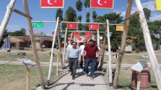 Kaymakam Aydoğan ilçedeki turistlik mekânları ziyaret etti