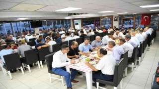 Kaymakam Çelikkayaya veda yemeği