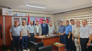 Kaymakam Coşgun veda ziyaretlerine başladı