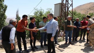 Kaymakam Yelekten taziye ziyareti
