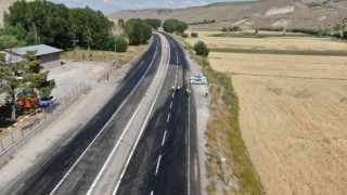 Kayseri-Malatya karayolunda droneli denetim