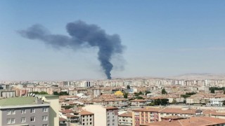 Kayseri Şeker Fabrikasında korkutan yangın