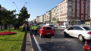 Kayseride 5 araçlı zincirleme kaza