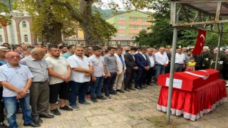 Kazada ölen uzman çavuş son yolculuğuna uğurlandı