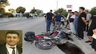 Kazada yaralanan motosiklet sürücüsü hastanede öldü