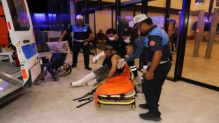 Kıbrısta yaralanan vatandaş deniz otobüsüyle Türkiyeye getirildi