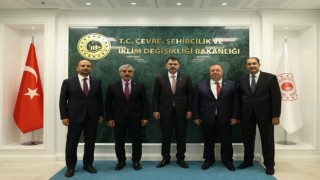 Kilis heyeti Bakan Kurumla bir araya geldi