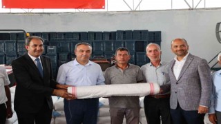 Kiliste üzüm üreticilerine kurutmalık desteği
