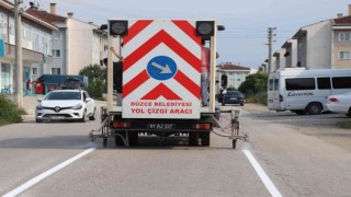 Kilometrelerce yol çizildi