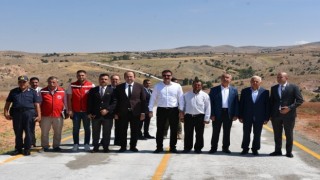 Kırıkkalede beton yol çalışmaları sürüyor