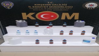 Kırşehirde sahte alkol operasyonu: 3 gözaltı