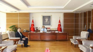Kızılırmak Kaymakamı olarak atanan Abdurrahim Tomakinden Vali Ayaza kabul etti