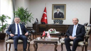 KKTC Cumhurbaşkanı Ersin Tatar Karamanda