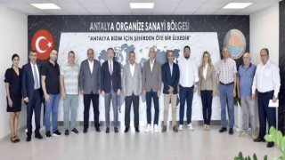 KKTC heyeti Antalya OSBde incelemelerde bulundu