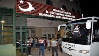 Kocaelide 401 düzensiz göçmen sınır dışı edildi