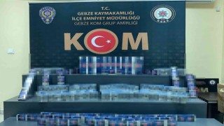 Kocaelide bir araçta 780 paket kaçak sigara ele geçirildi