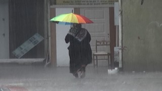 Kocaelide sağanak başladı