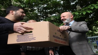 Kocasinan Belediyesinin dağıttığı fideler ürün verdi