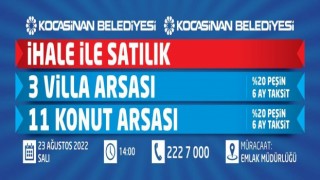 Kocasinandan yüzde 20 peşin, 6 ay taksitli yatırım fırsatı