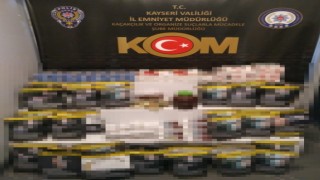 KOM ekipleri sigara kaçakçılarına geçit vermedi