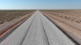 Konya Büyükşehirden Cihanbeyliye 21 kilometre daha mahalle yolu