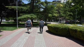 Konyada park ve okul çevrelerinde huzur denetimi