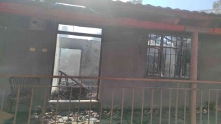 Korkutelinde ev yangını