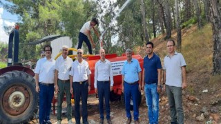 Köyceğize yangınla mücadele amaçlı su tankeri teslim edildi