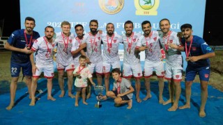 Kumda şampiyon Alanya Belediyespor