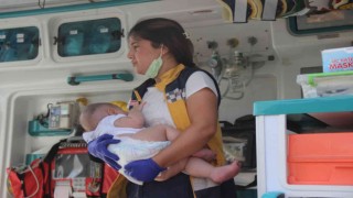 Kuzey Marmara Otoyolunda bariyerlere çarpan otomobil 100 metreden şarampole uçtu