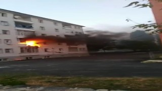 Mahallede yangın paniği