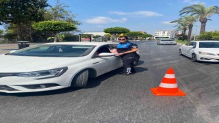 Manavgatta toplum destekli polisten trafik bilgilendirmeleri