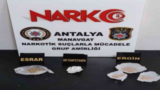 Manavgatta uyuşturucu ticaretine 2 tutuklama