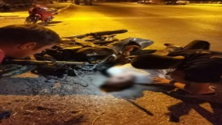 Manisada motosikletler çarpıştı: 1 ölü, 2 ağır yaralı