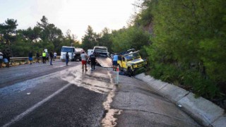 Marmaristeki feci kazada ölenlerin cenazeleri morga kaldırıldı