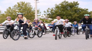 Merkezefendide temiz bir dünya için pedal çevrilecek
