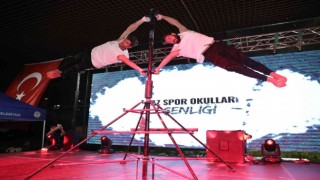 Merkezefendili çocuklar şenlikte doyasıya eğlendi