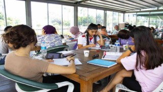 Mersin Büyükşehir Belediyesi Kütüphanesi öğrencilerin uğrak yeri oldu